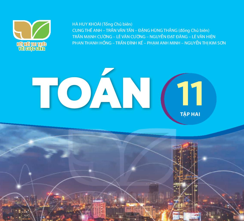 SÁCH GIÁO KHOA TOÁN 11 TẬP 2 KẾT NỐI TRI THỨC Miễn phí